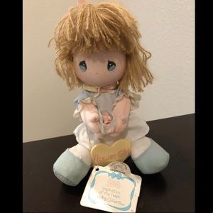Vintage with tags Precious Moments flower girl